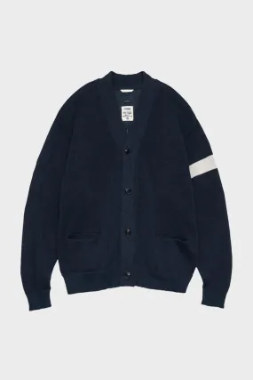 Paper Knit Cardigan - Navy