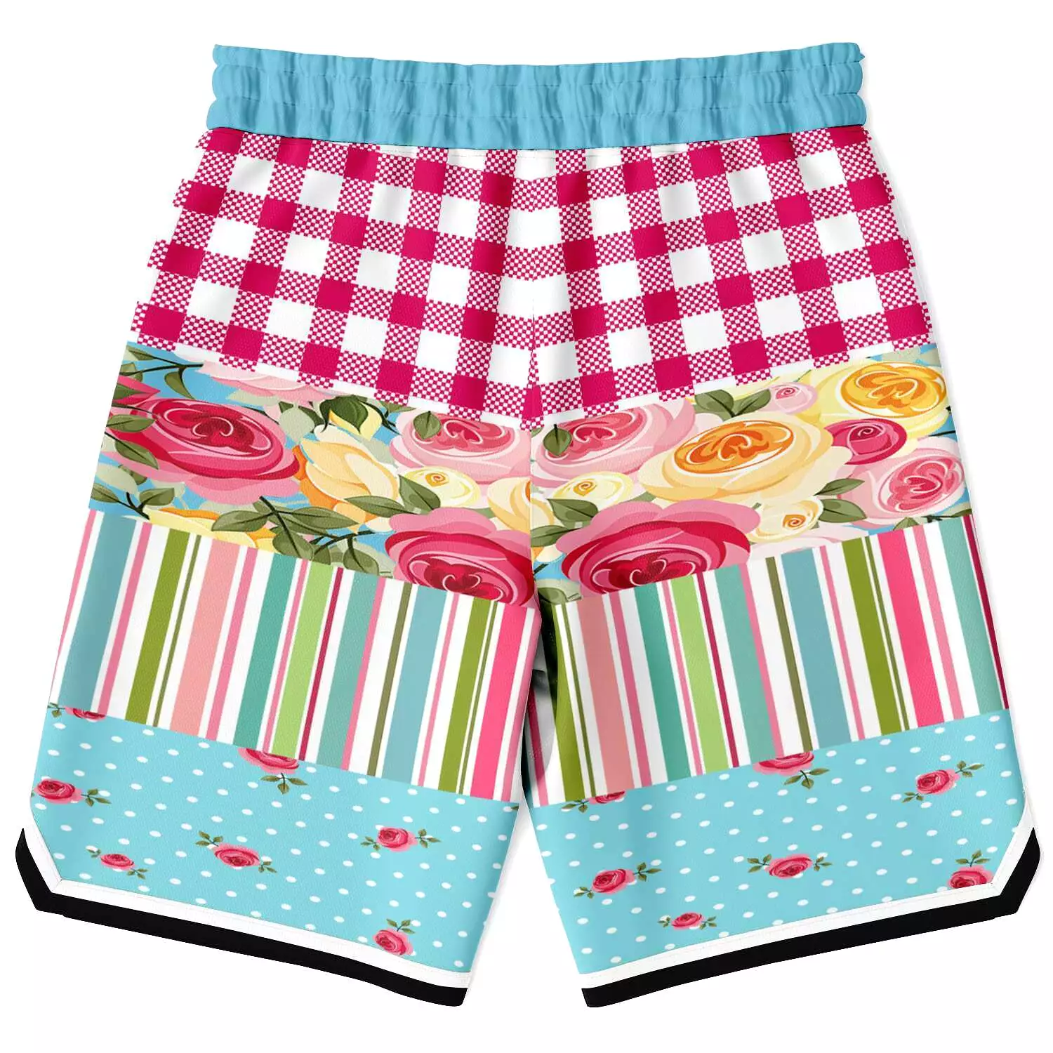 Parade of Roses Unisex Basketball Shorts