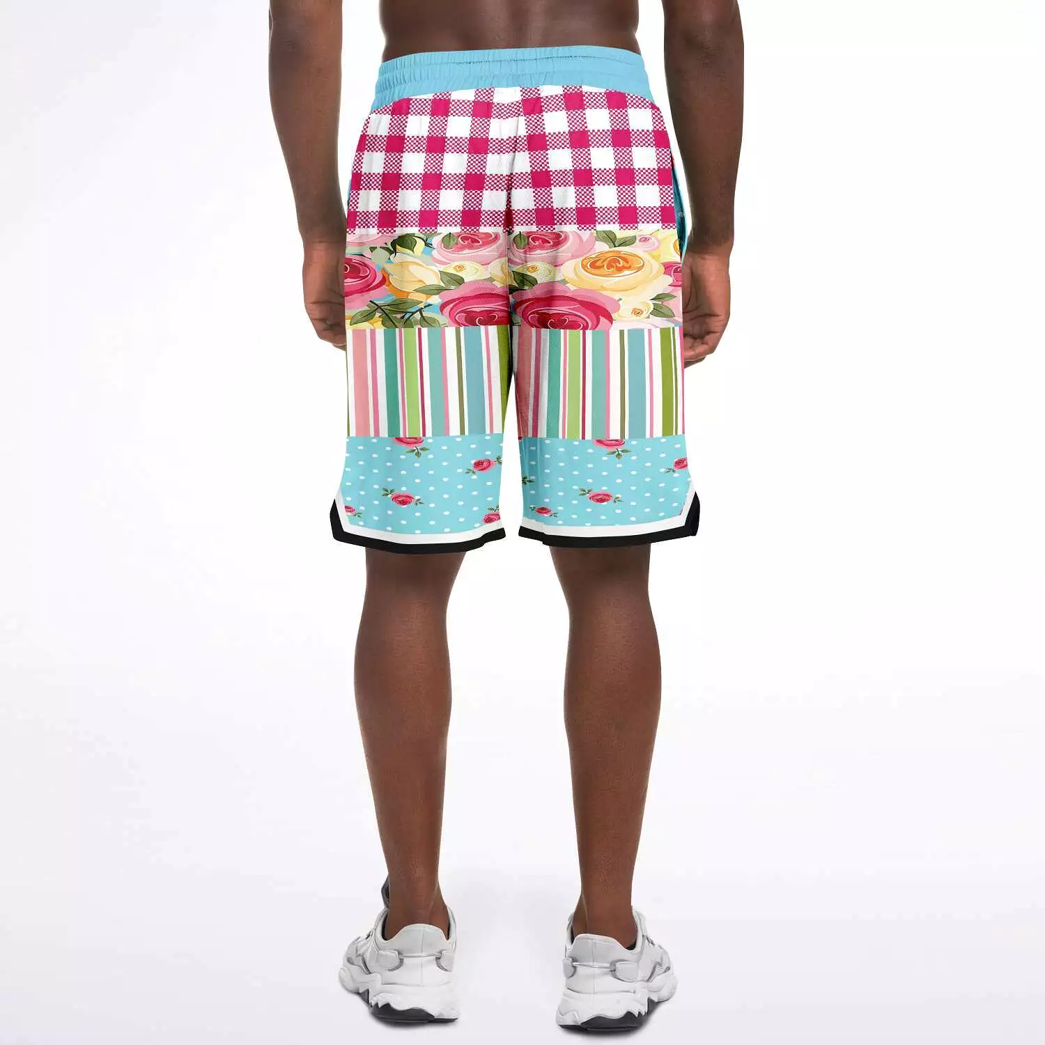 Parade of Roses Unisex Basketball Shorts