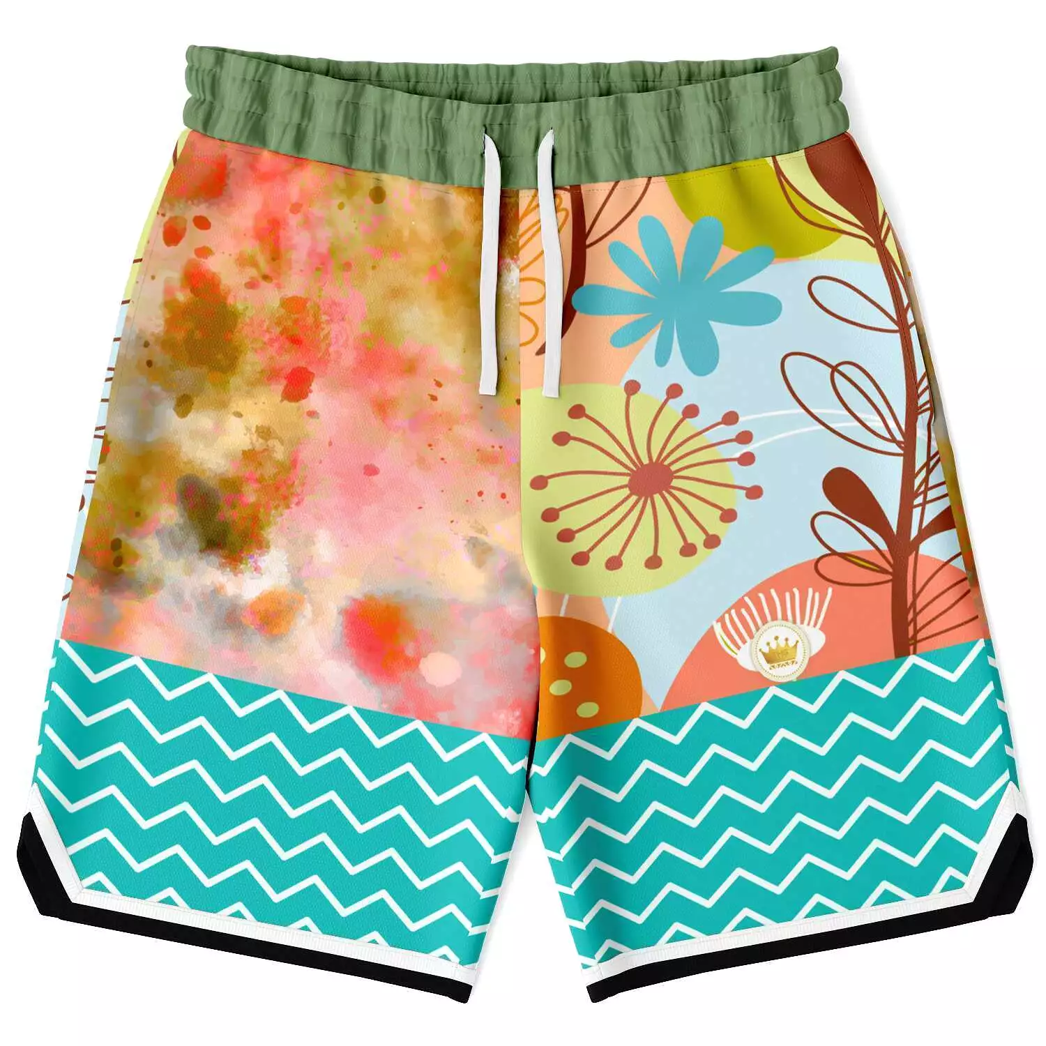 Pleasure Point Unisex Basketball Shorts