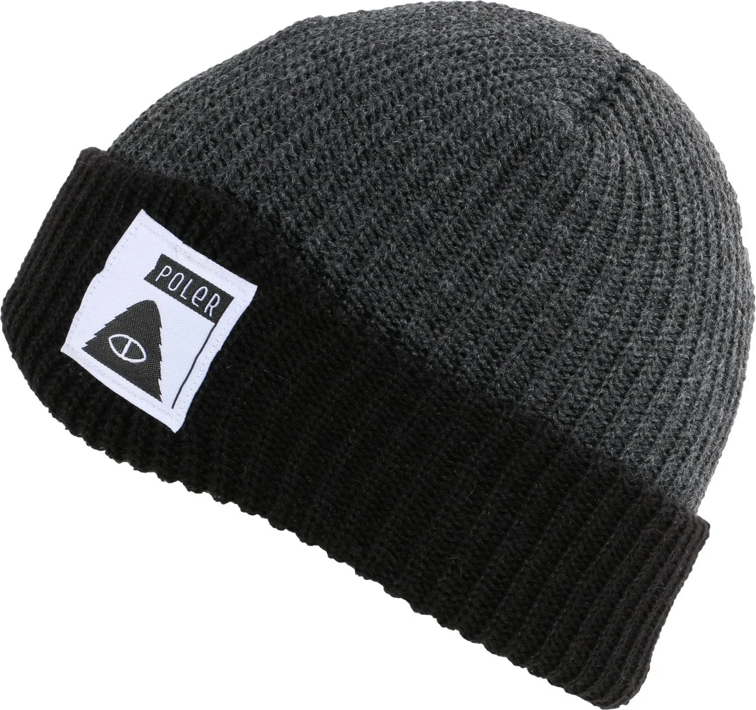 POLER TRAILBOSS BEANIE // CHARCOAL HEATHER