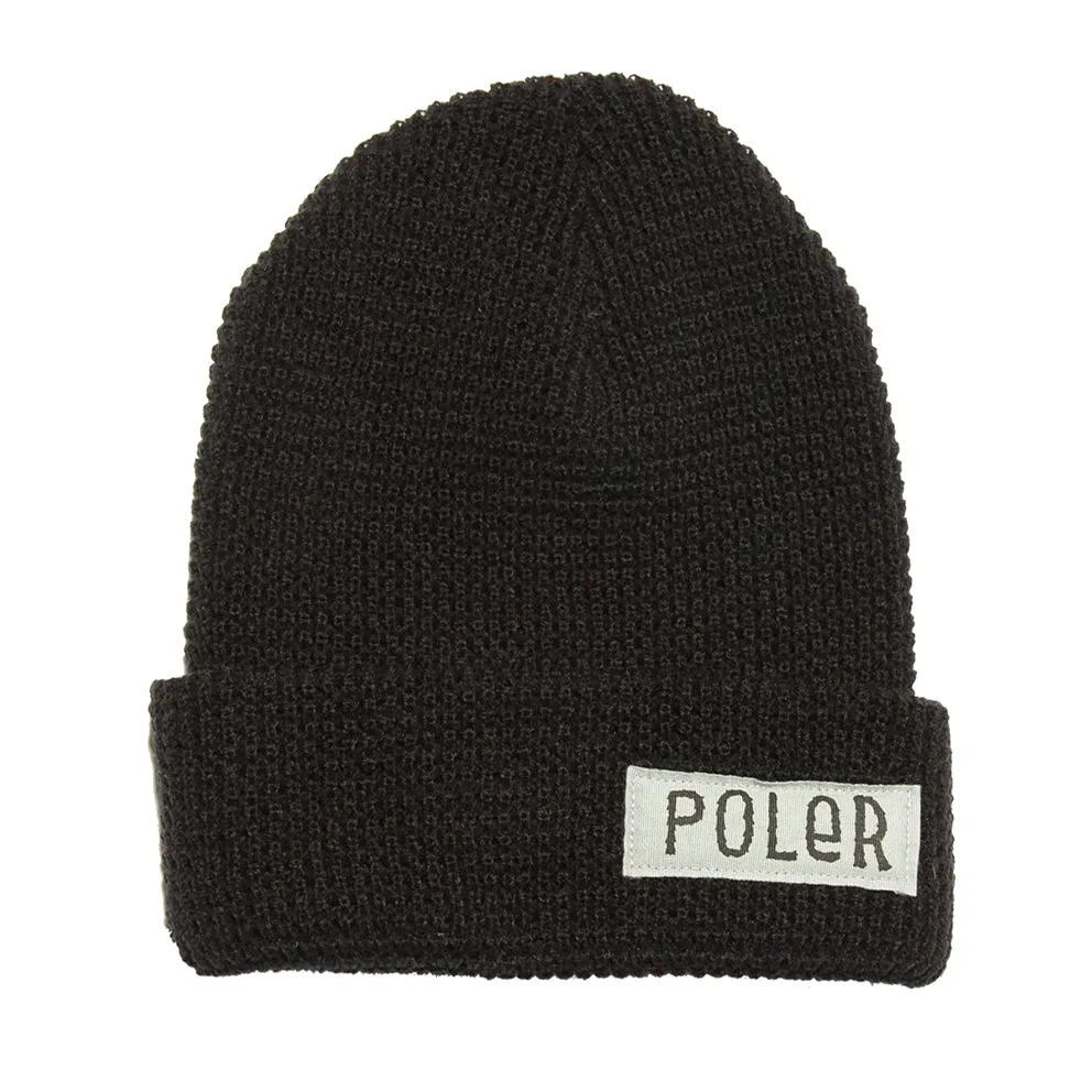 POLER WORKERMAN BEANIE // BLACK