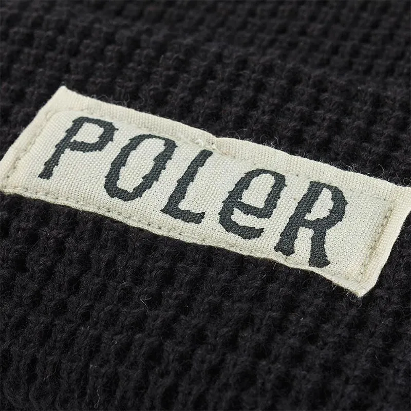 POLER WORKERMAN BEANIE // BLACK