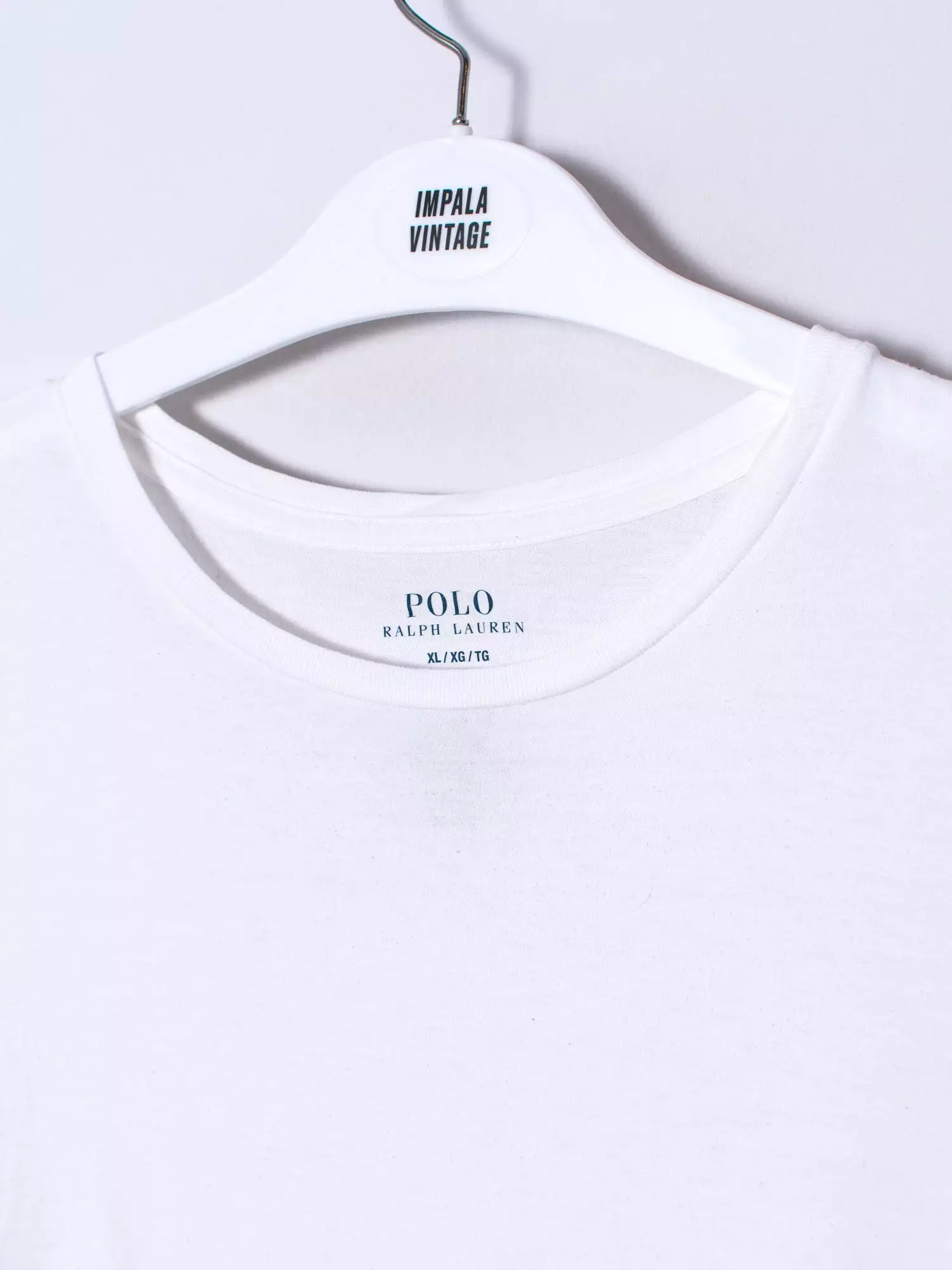 Polo Ralph Lauren White Cotton Tee