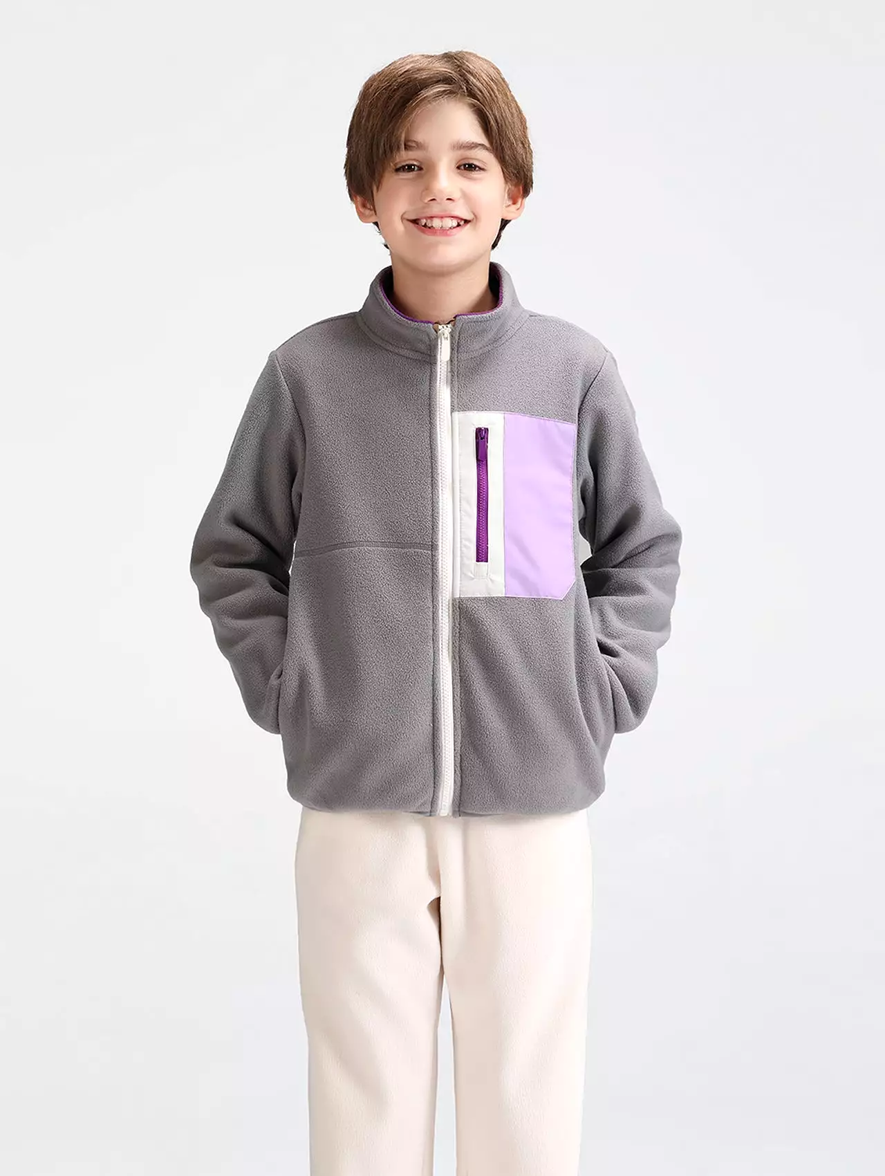 Popcorn Family Fleece Jacket