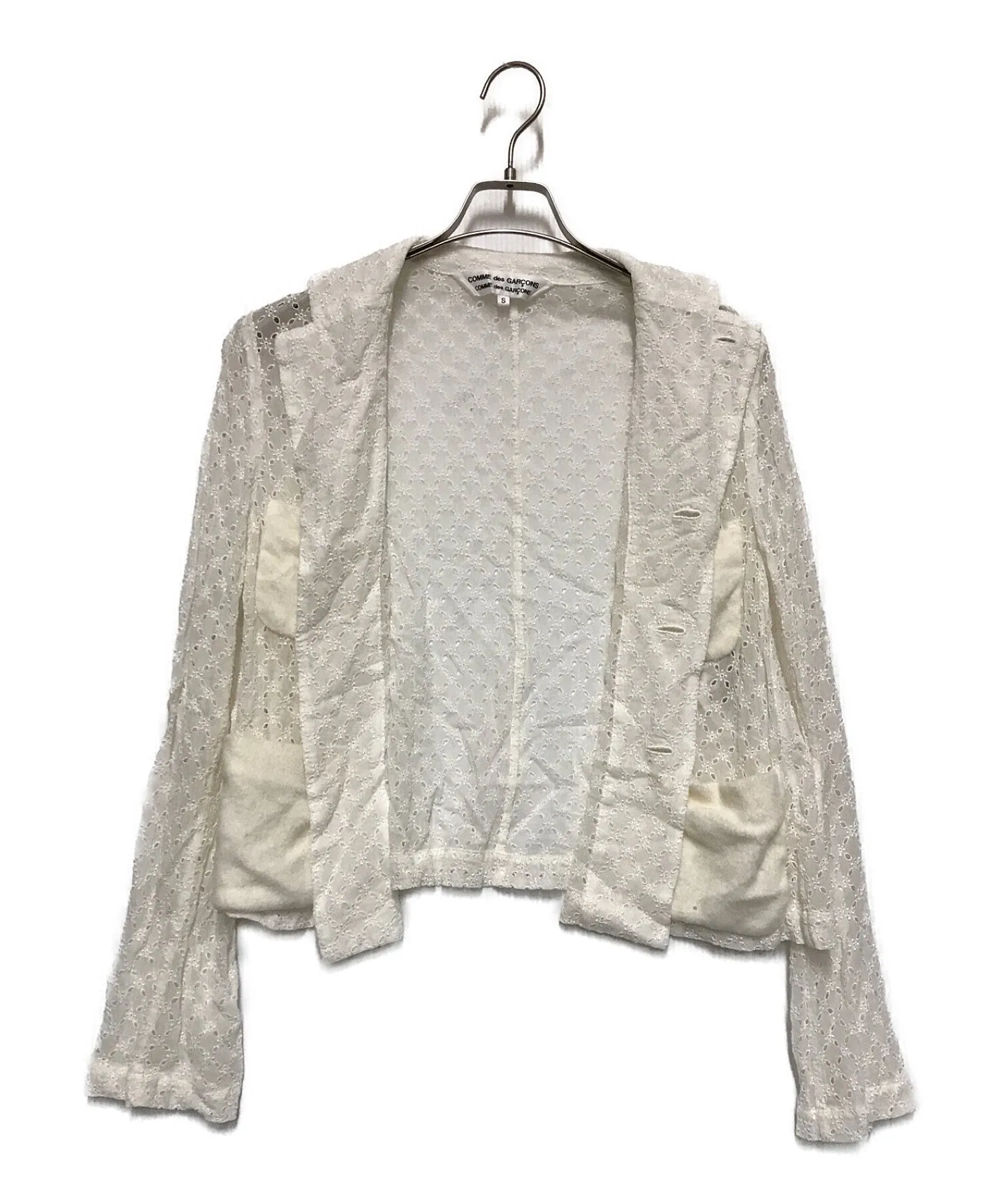 [Pre-owned] COMME des GARCONS COMME des GARCONS lace shirt jacket RK-J028