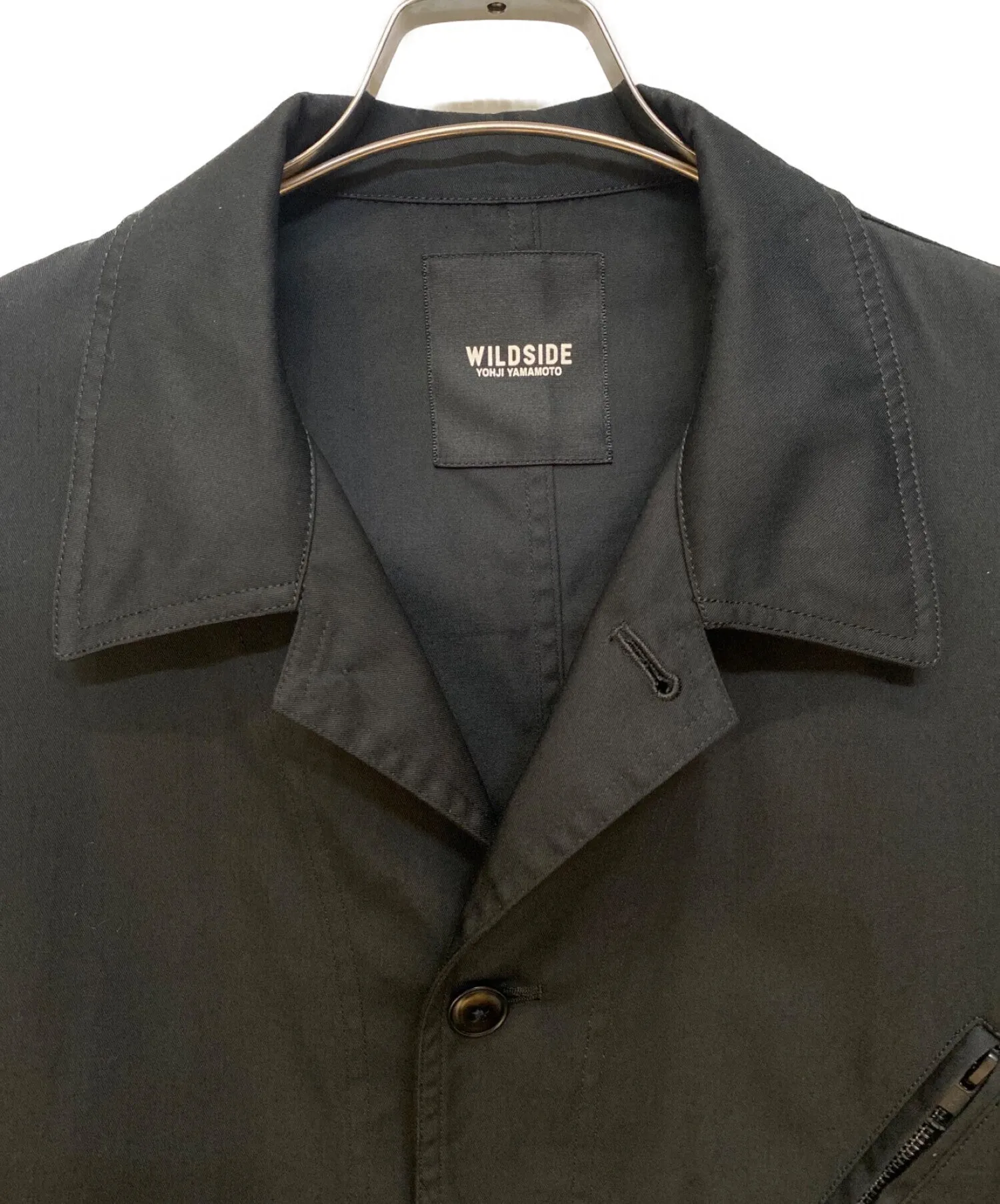 [Pre-owned] WILDSIDE YOHJI YAMAMOTO T/C Twill 5B Shirt Jacket WE-J11-900