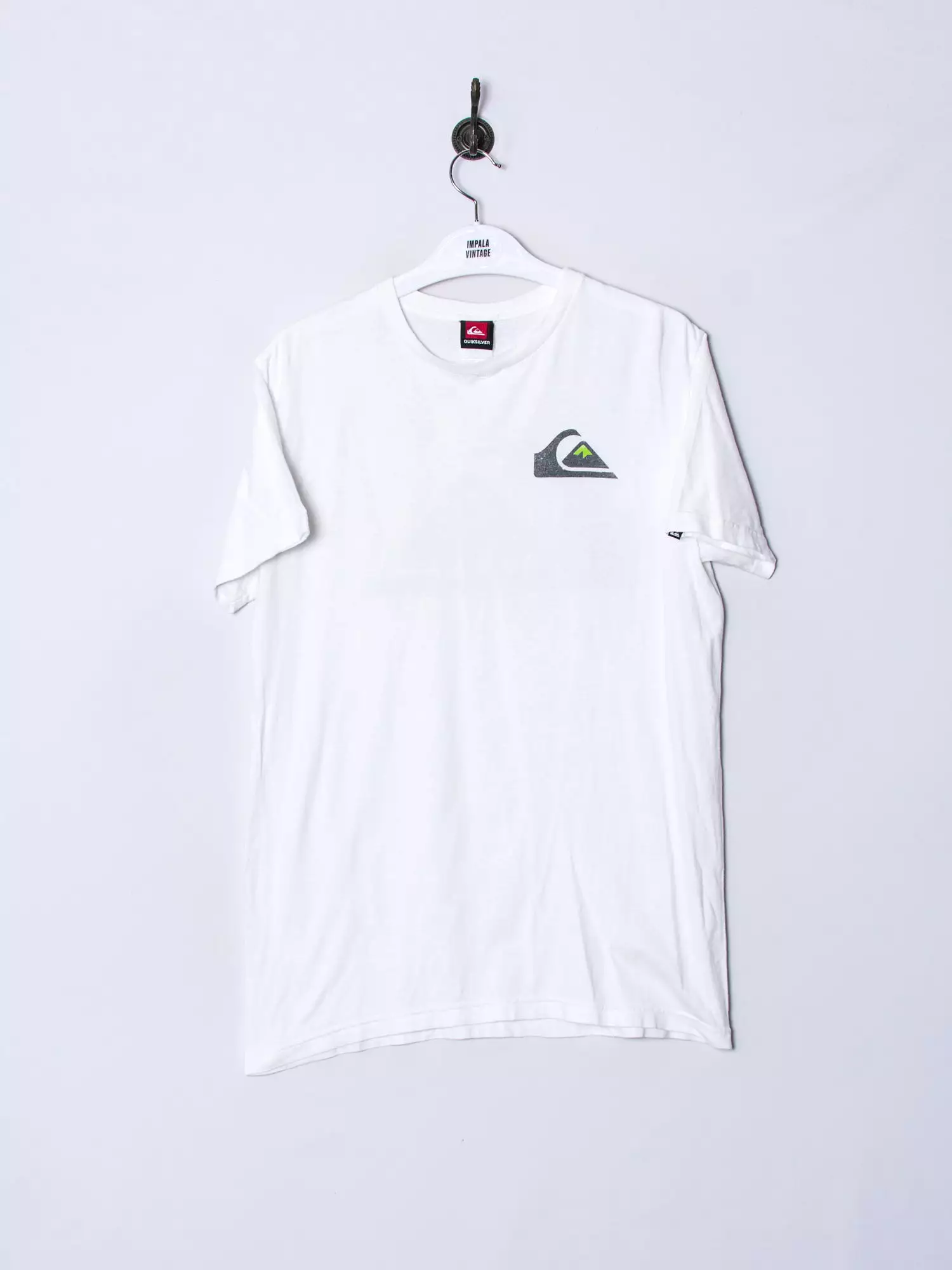 Quicksilver White Cotton Tee