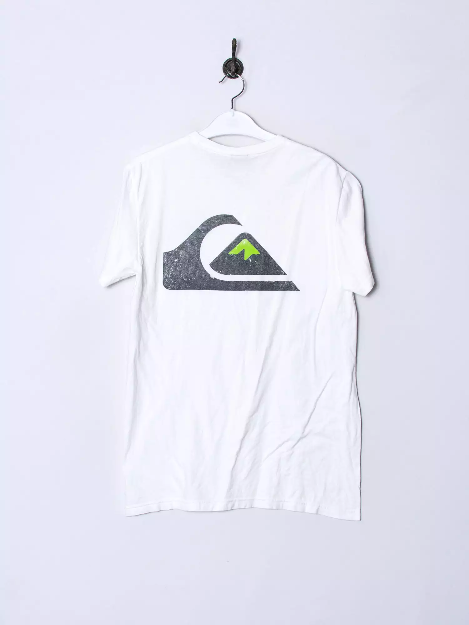 Quicksilver White Cotton Tee