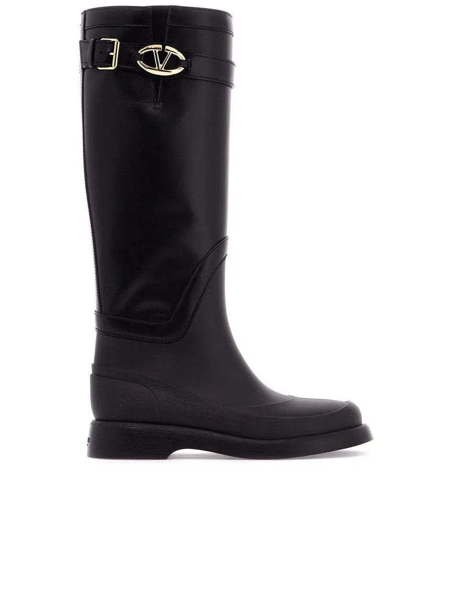 Rain Boots With Vlogo Detail