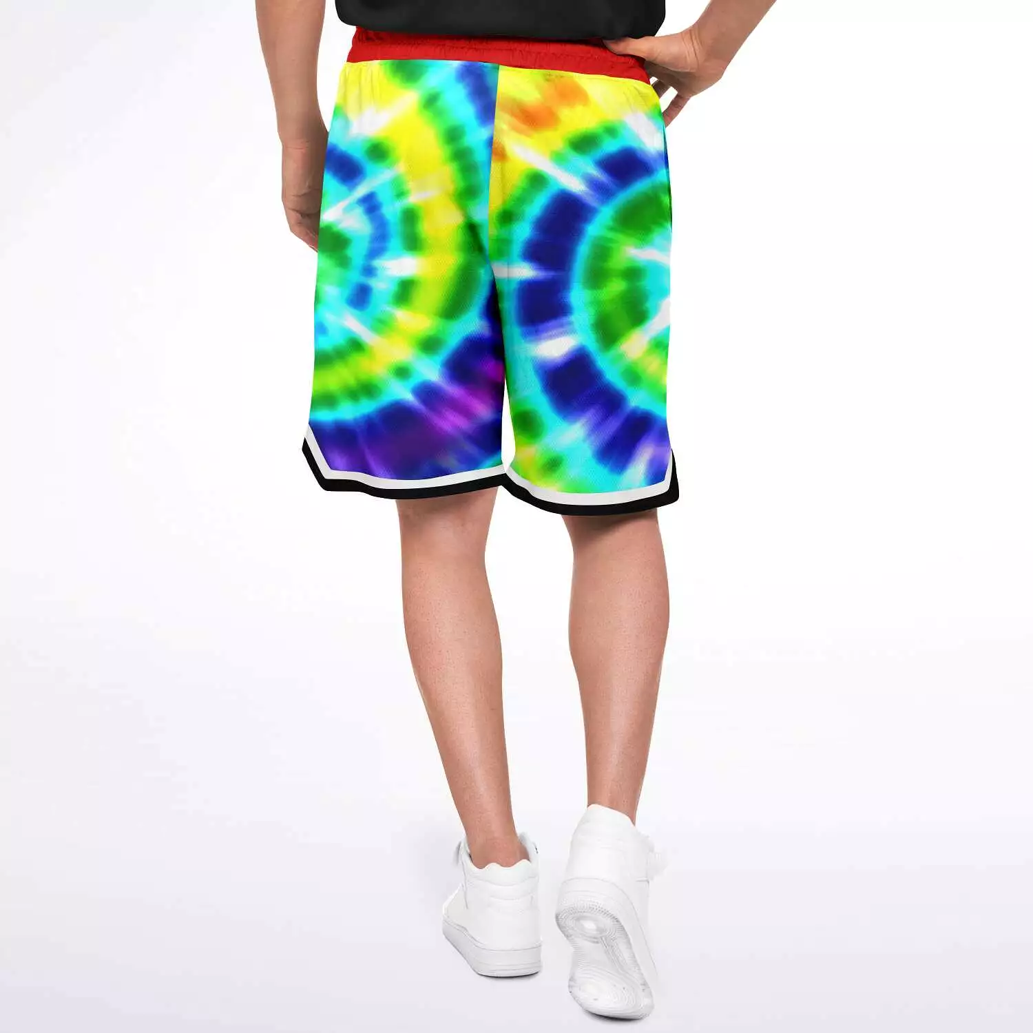 Rainbow Pride Unisex Basketball Shorts