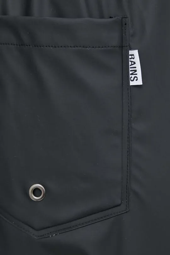 Rains joggers 18850 Pants black color