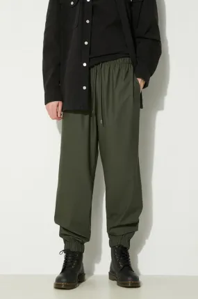 Rains rain trousers 18560-GREEN Rain Pants Regular green color