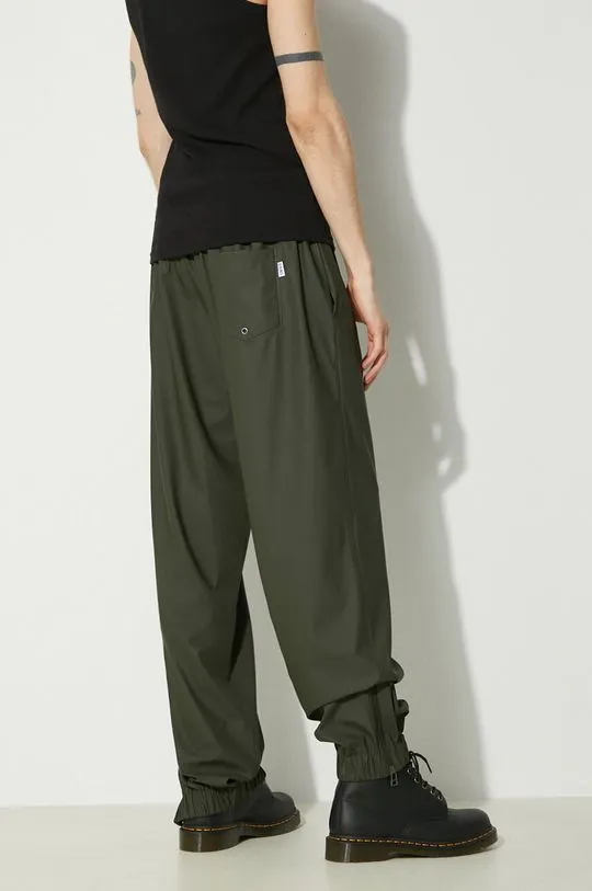 Rains rain trousers 18560-GREEN Rain Pants Regular green color