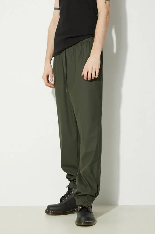 Rains rain trousers 18560-GREEN Rain Pants Regular green color