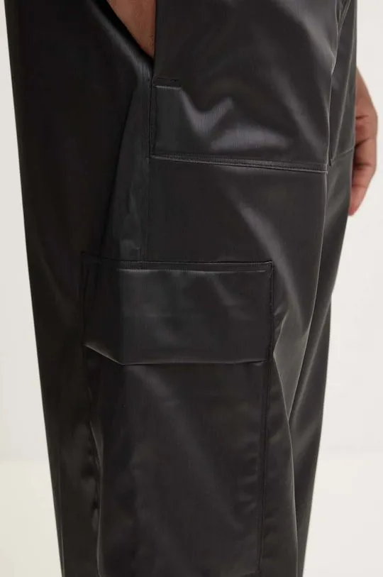 Rains trousers Cargo Rain Pants Wide W3 black color 18990-84