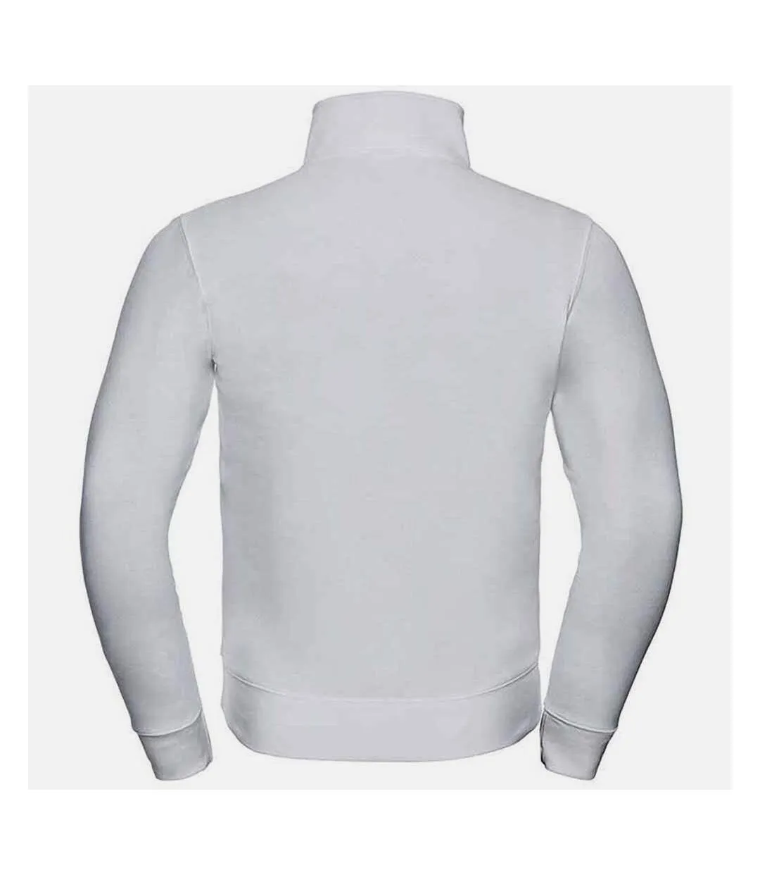 Russell Mens Authentic Full Zip Sweatshirt Jacket (White) - UTRW5509