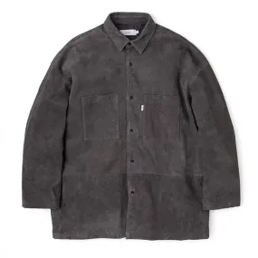 SALE 30%OFF ! 【Graphpaper/グラフペーパー】Goat Suede Box Shirt Jacket