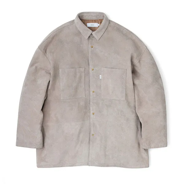 SALE 30%OFF ! 【Graphpaper/グラフペーパー】Goat Suede Box Shirt Jacket