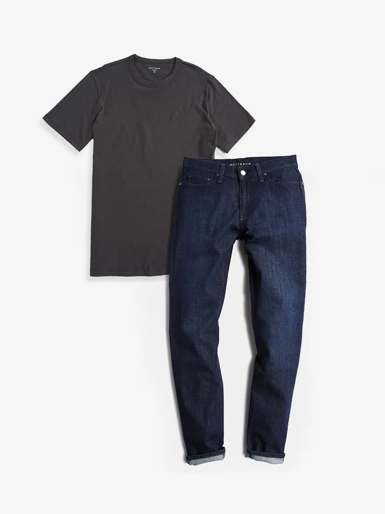 Set 07: 1 pair of Jeans + 1 Driggs Tee