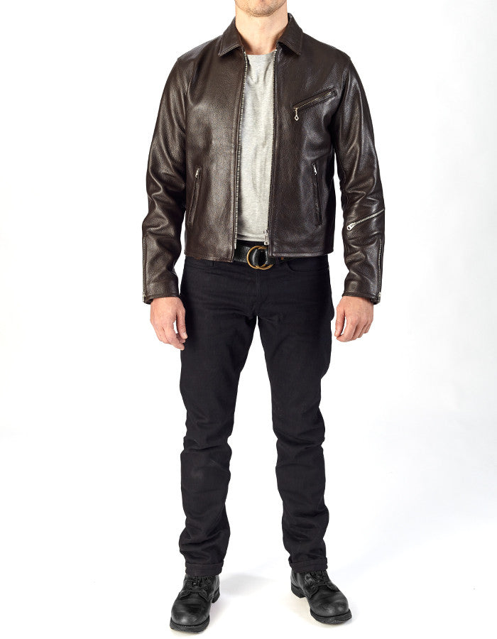 SHIFTER - Leather Blouson Jacket