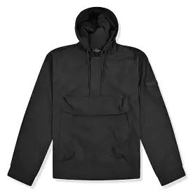 SIARR Nylon Half-Zip Black Jacket