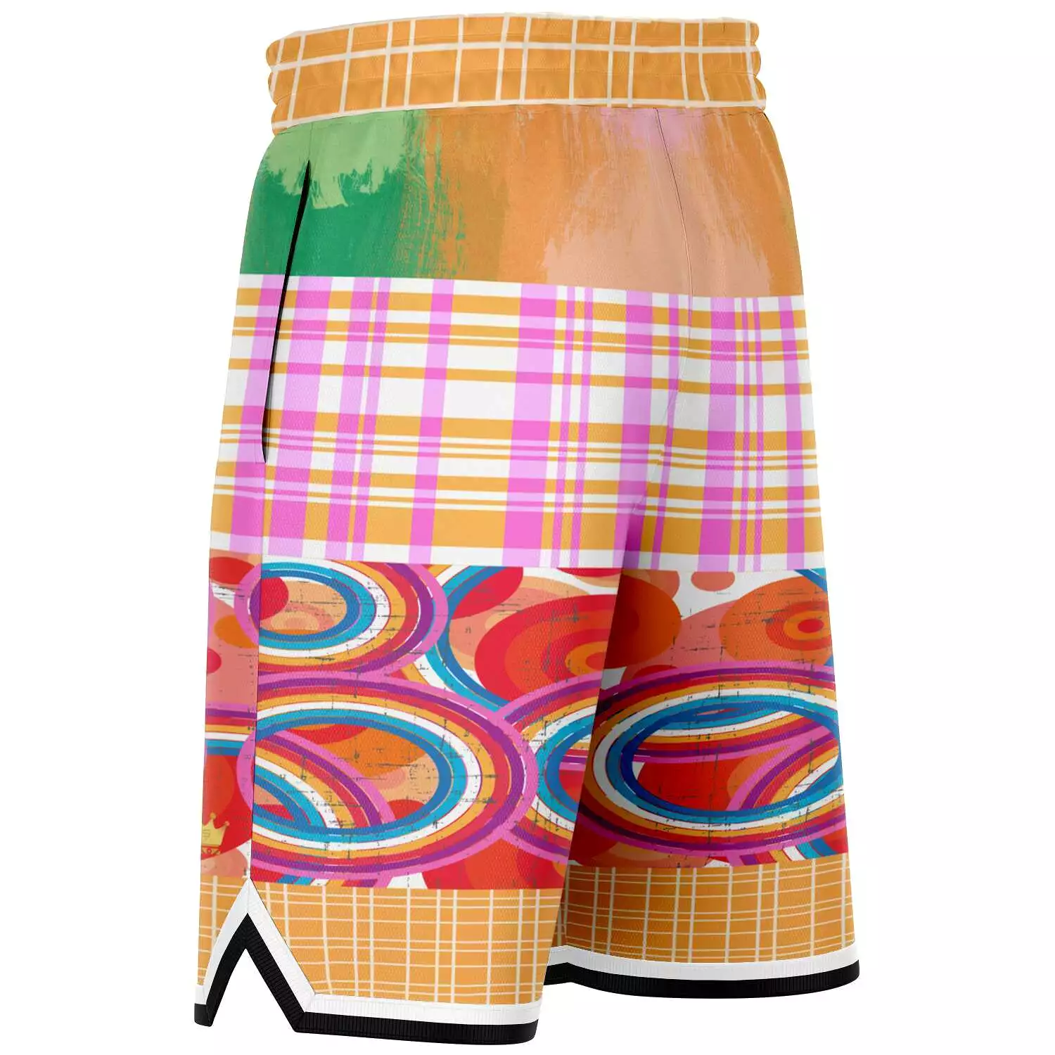 Solar Flare Unisex Basketball Shorts