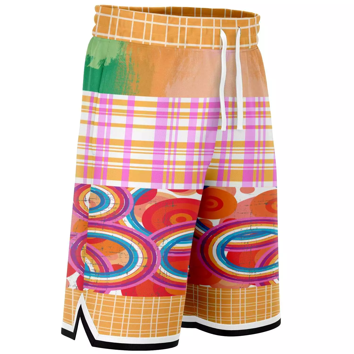 Solar Flare Unisex Basketball Shorts