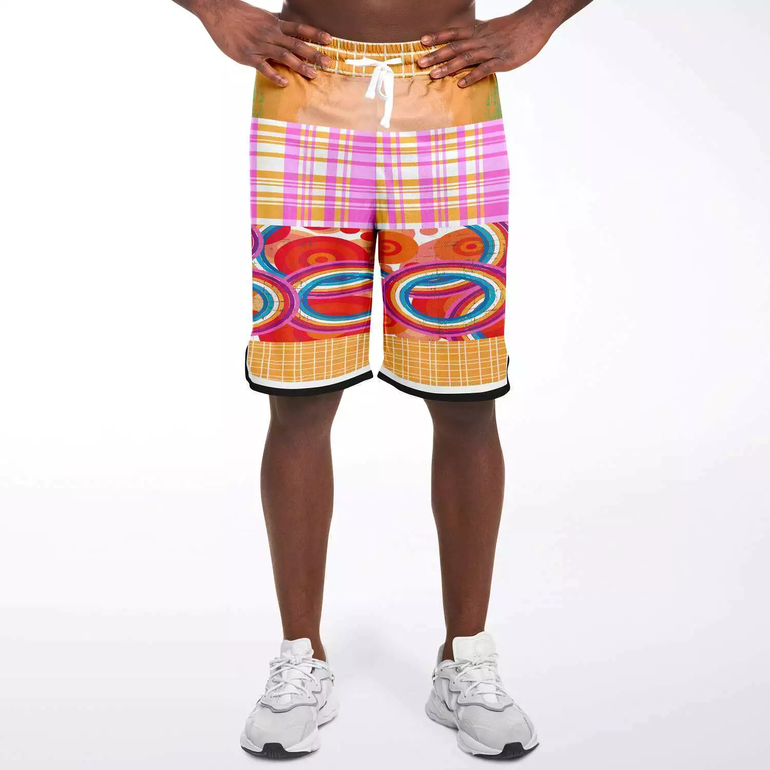 Solar Flare Unisex Basketball Shorts