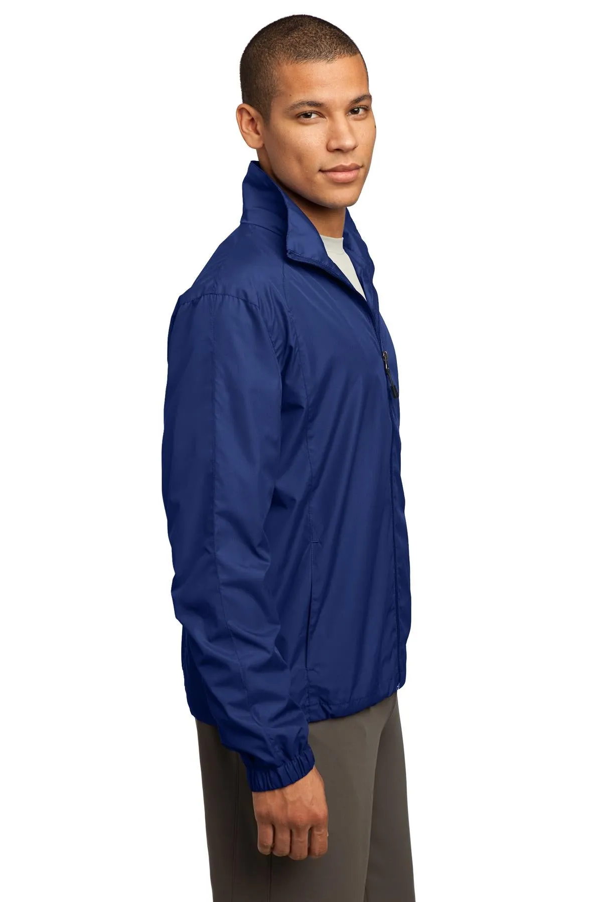 Sport-Tek Full-Zip Wind Jacket JST70 True Royal