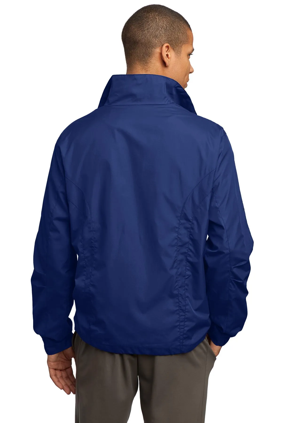 Sport-Tek Full-Zip Wind Jacket JST70 True Royal