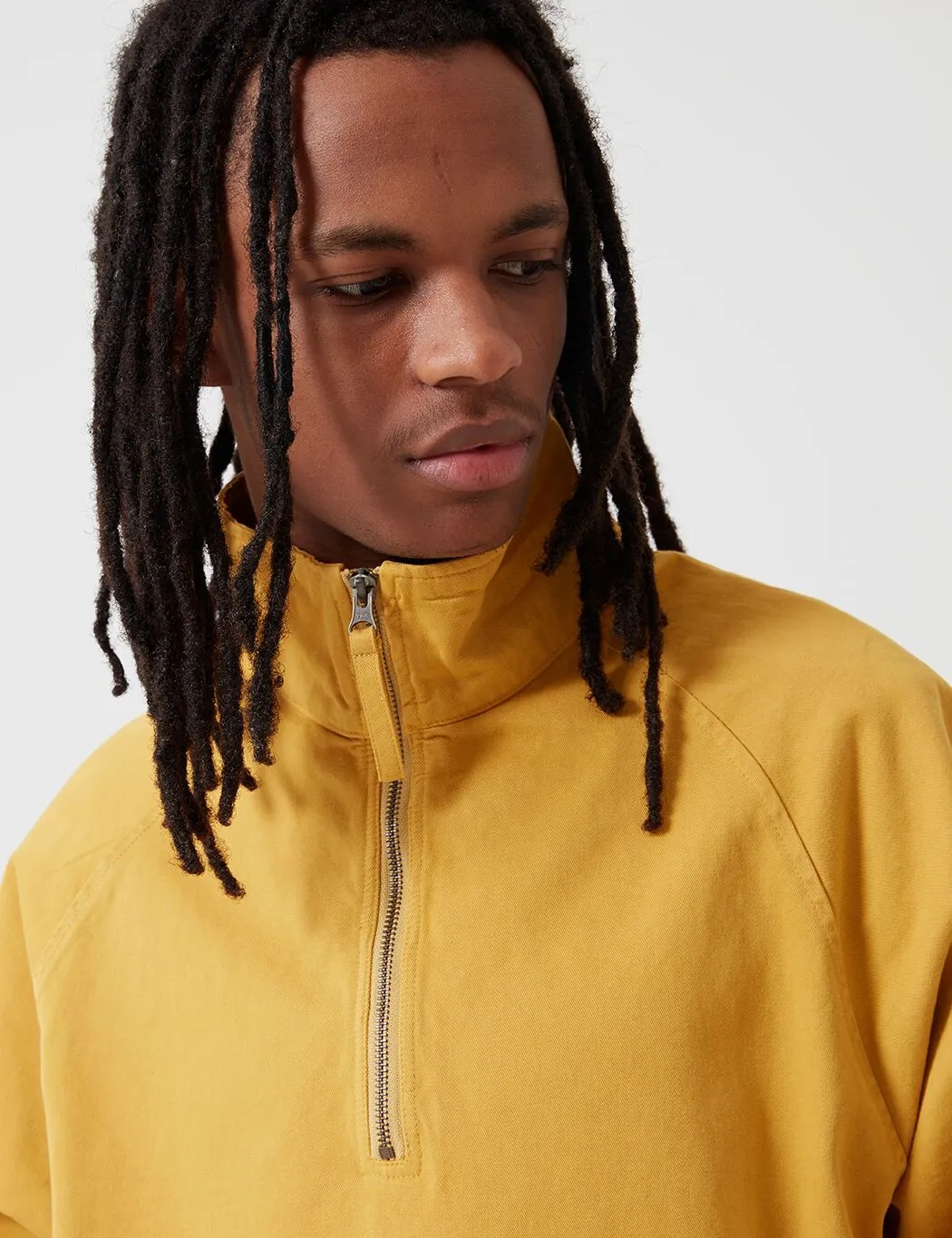 Stan Ray 1/4 Zip Pop Smock Jacket - Old Yellow