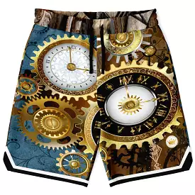 Steampunk Galactica Unisex Basketball Shorts