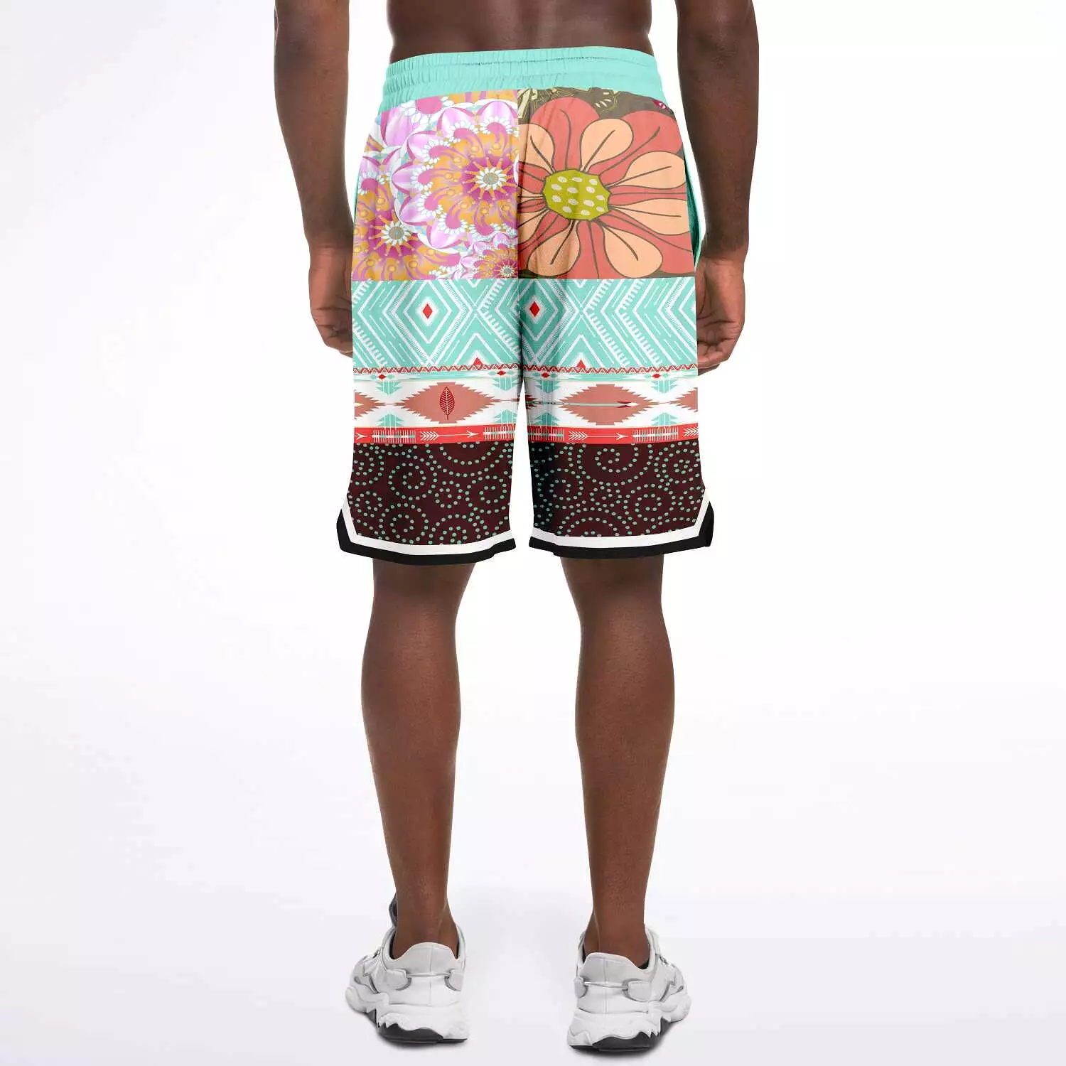 Summer of Love Unisex Basketball Shorts