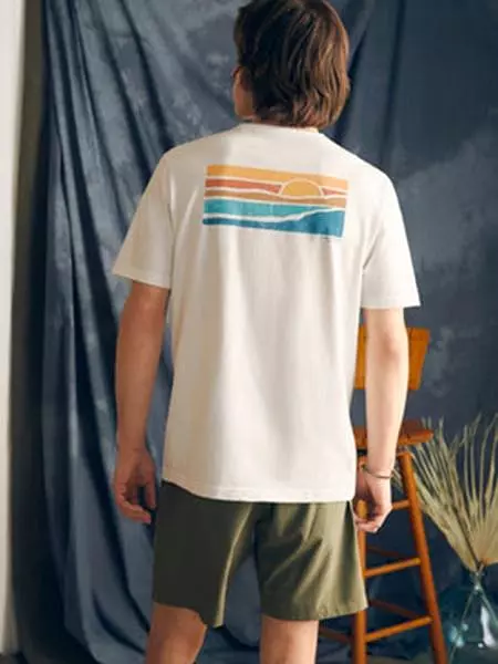 SUNWASHED GRAPHIC TEE