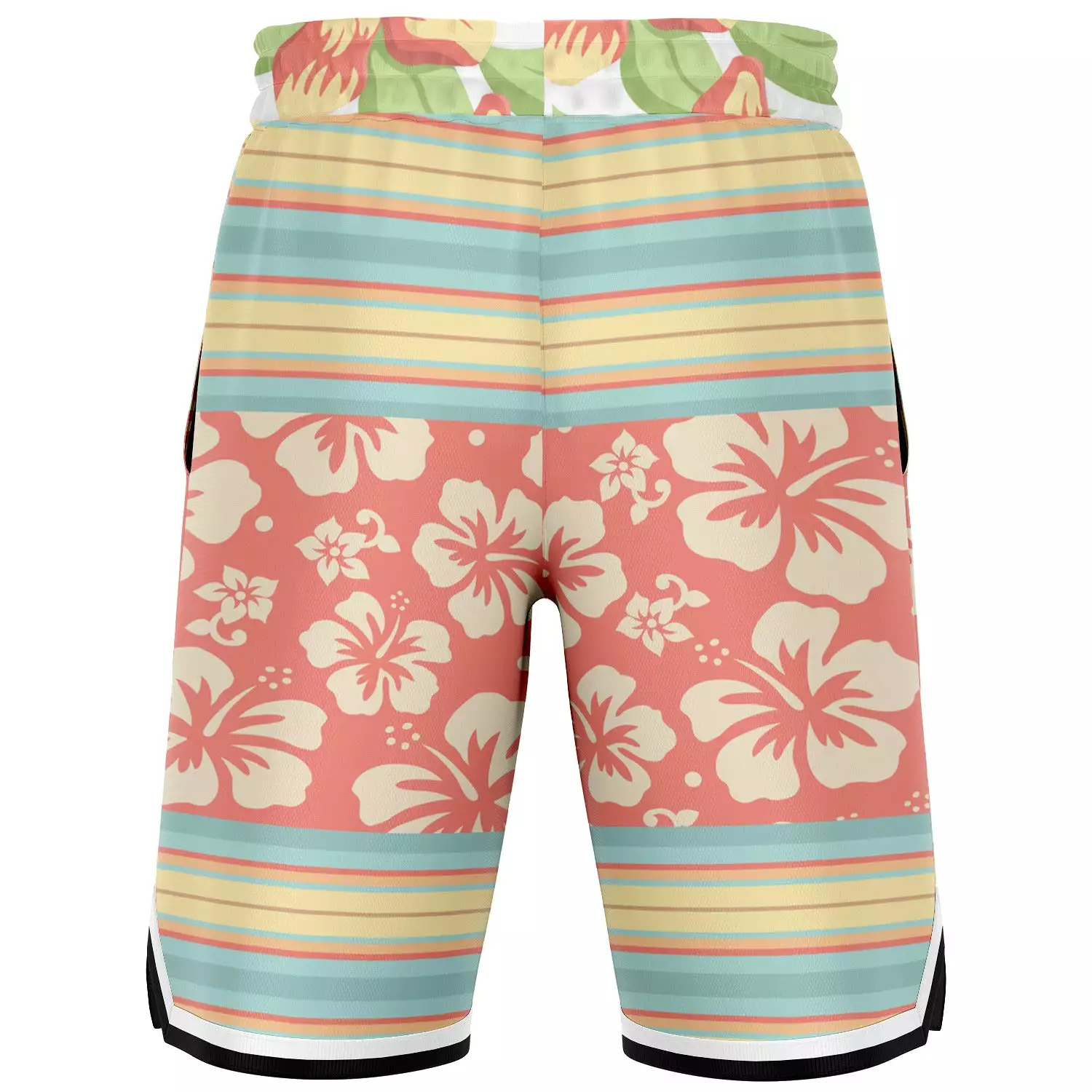 Surf's Up Kowabunga Unisex Basketball Shorts