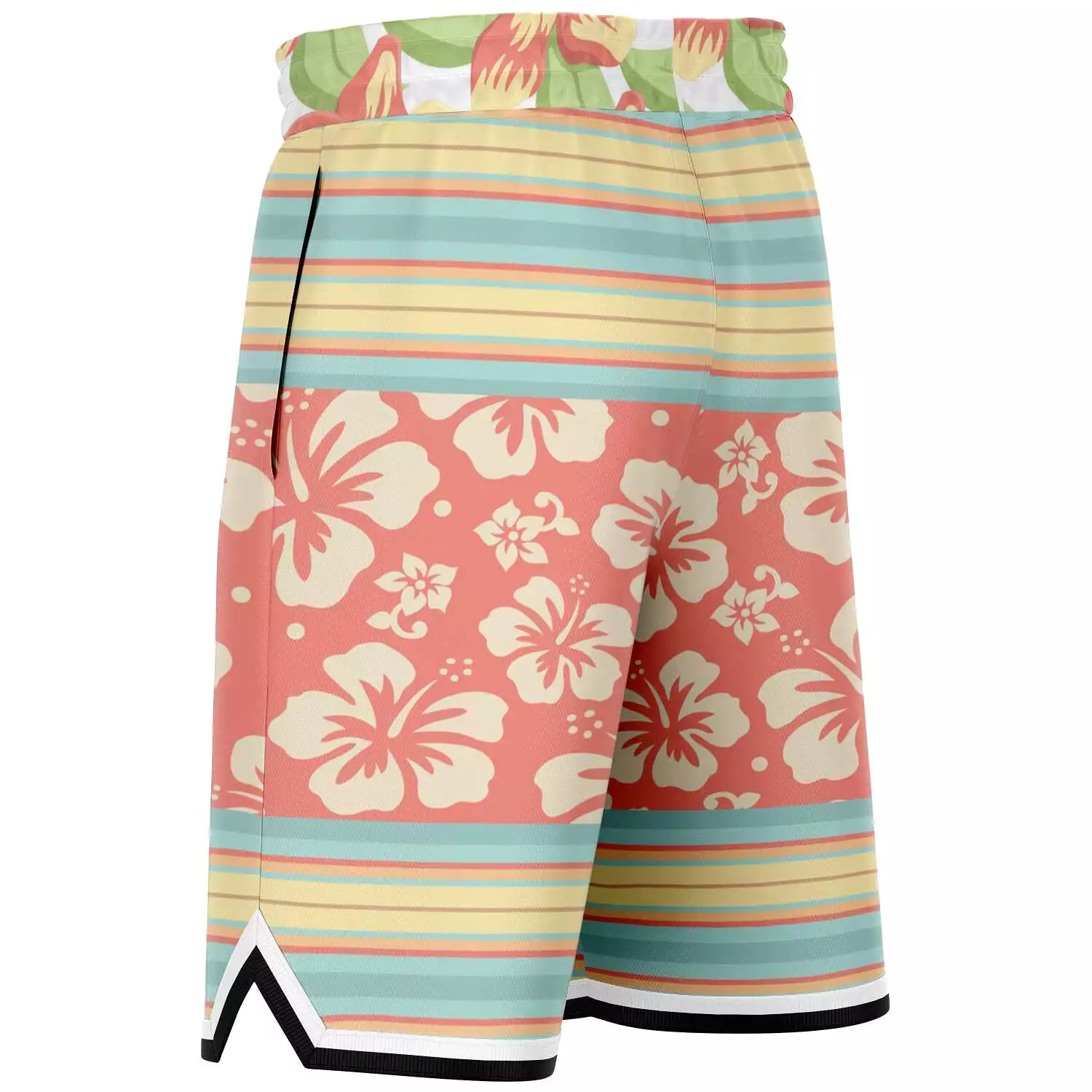 Surf's Up Kowabunga Unisex Basketball Shorts