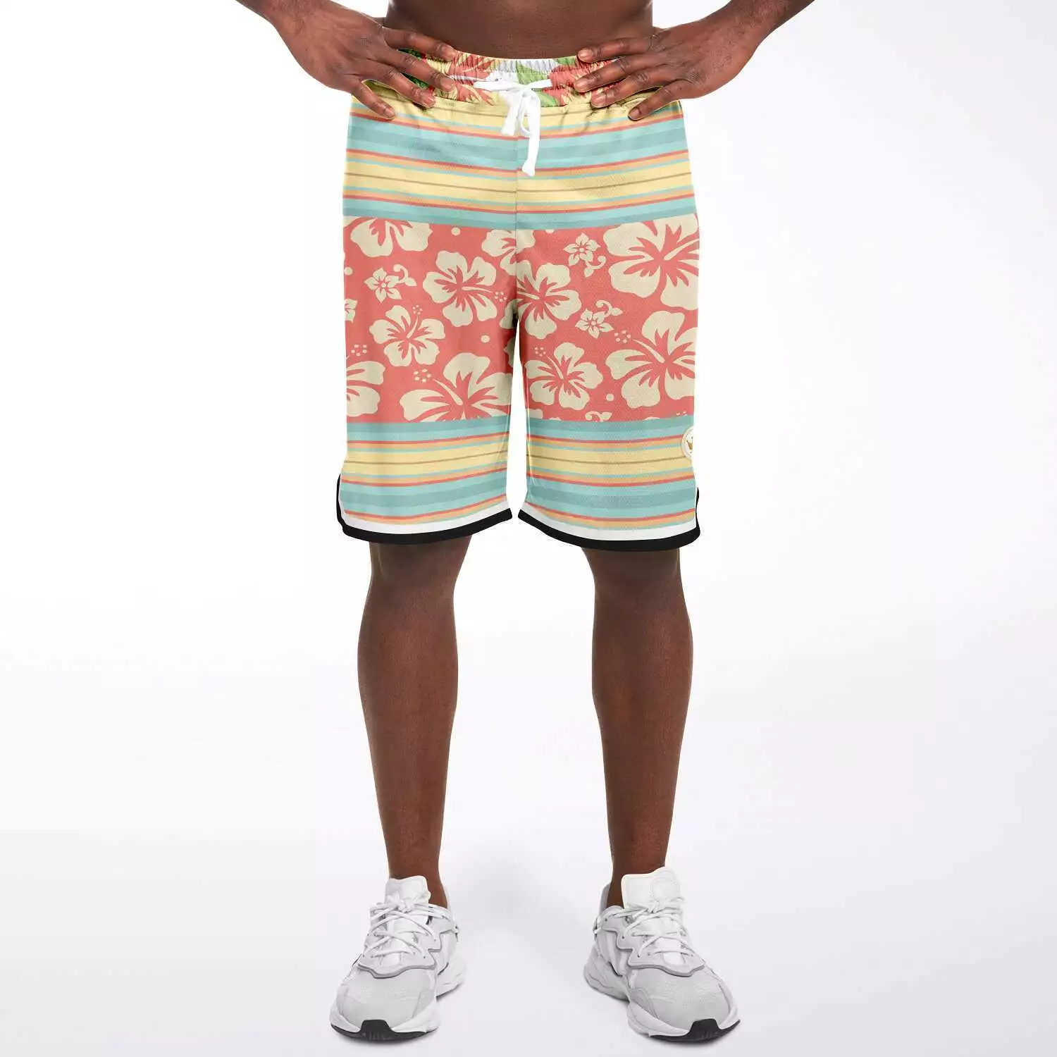 Surf's Up Kowabunga Unisex Basketball Shorts