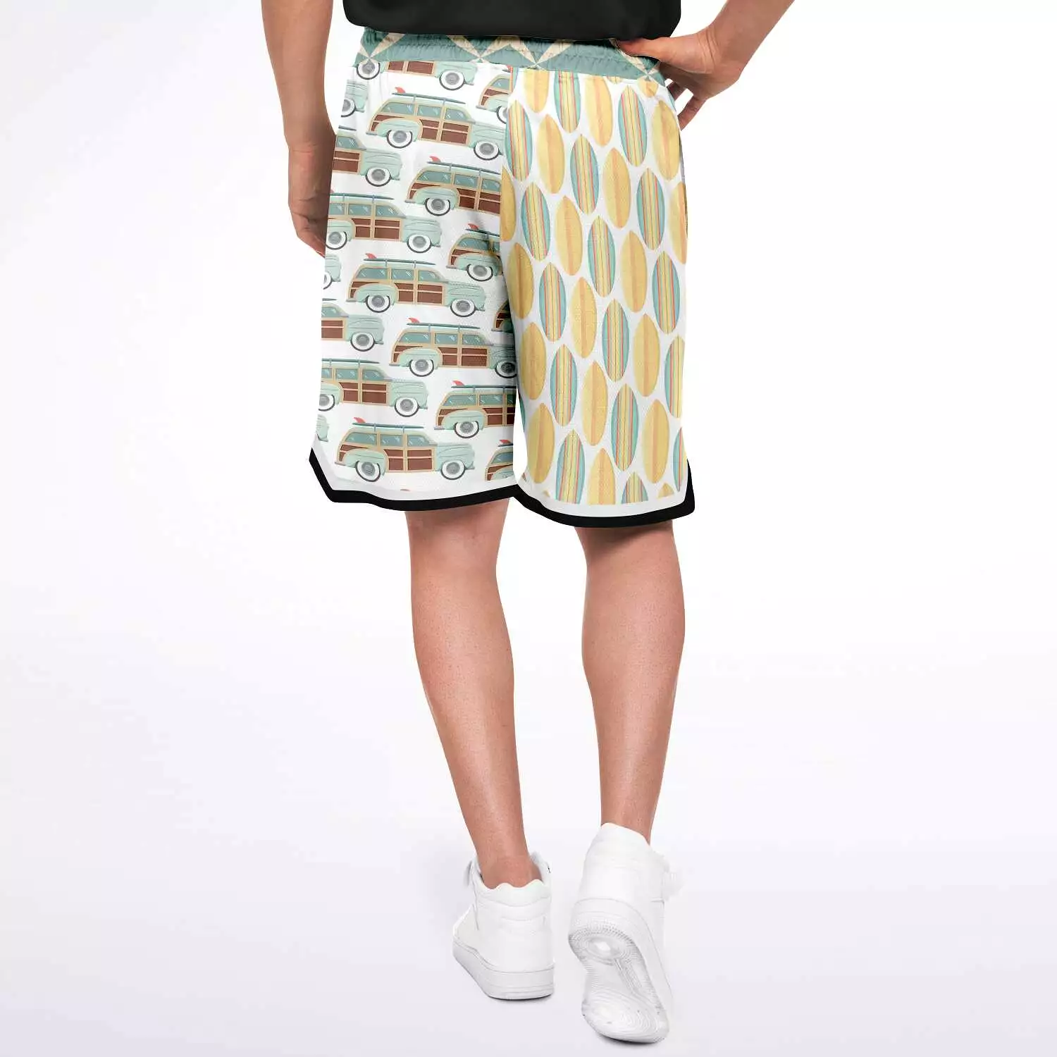 Surf's Up Unisex Basketball Shorts