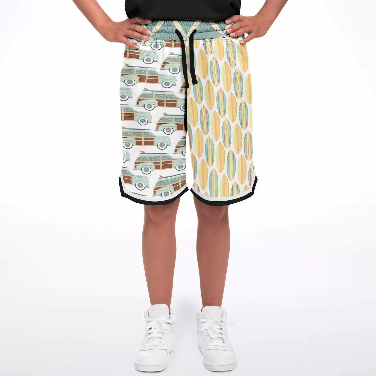 Surf's Up Unisex Basketball Shorts