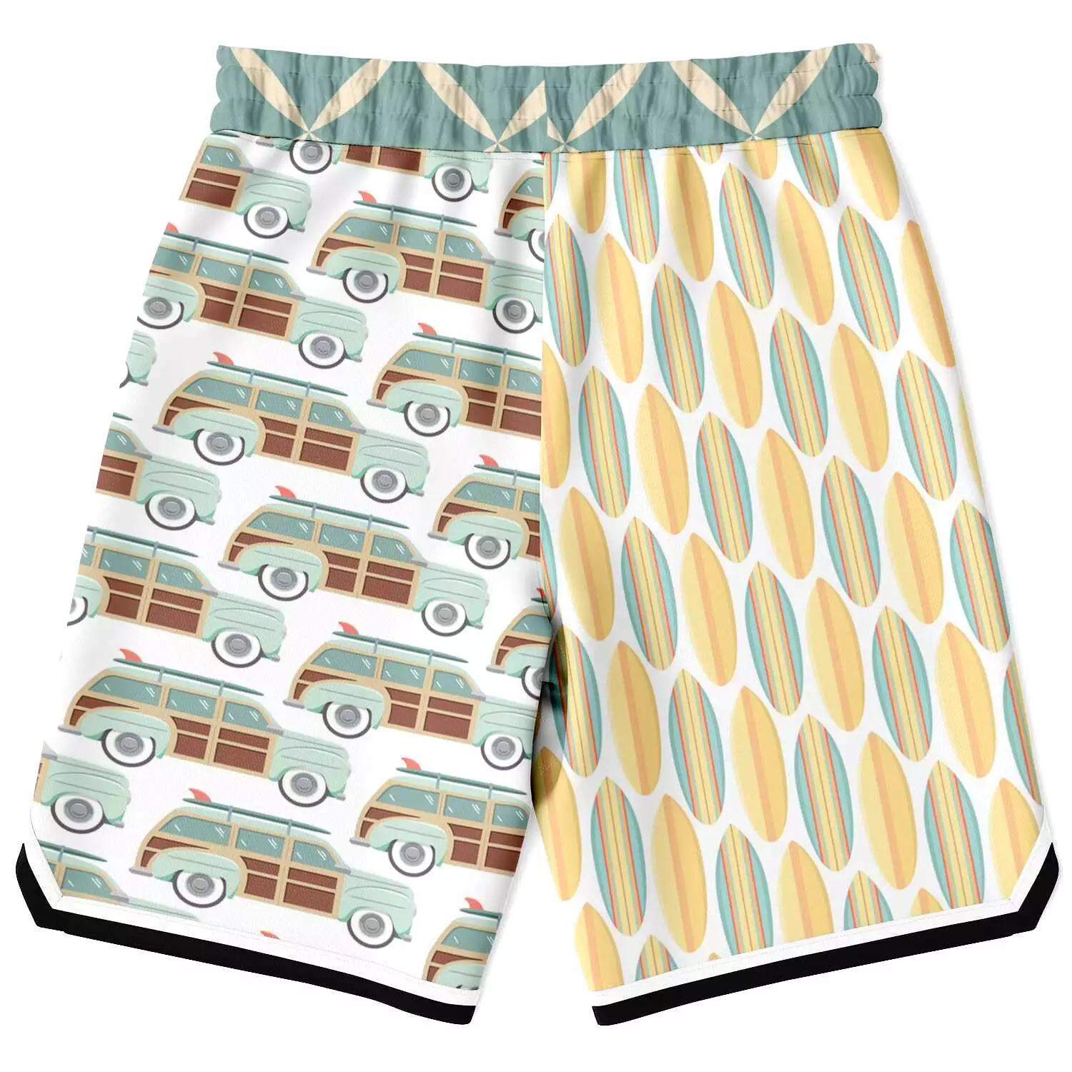 Surf's Up Unisex Basketball Shorts