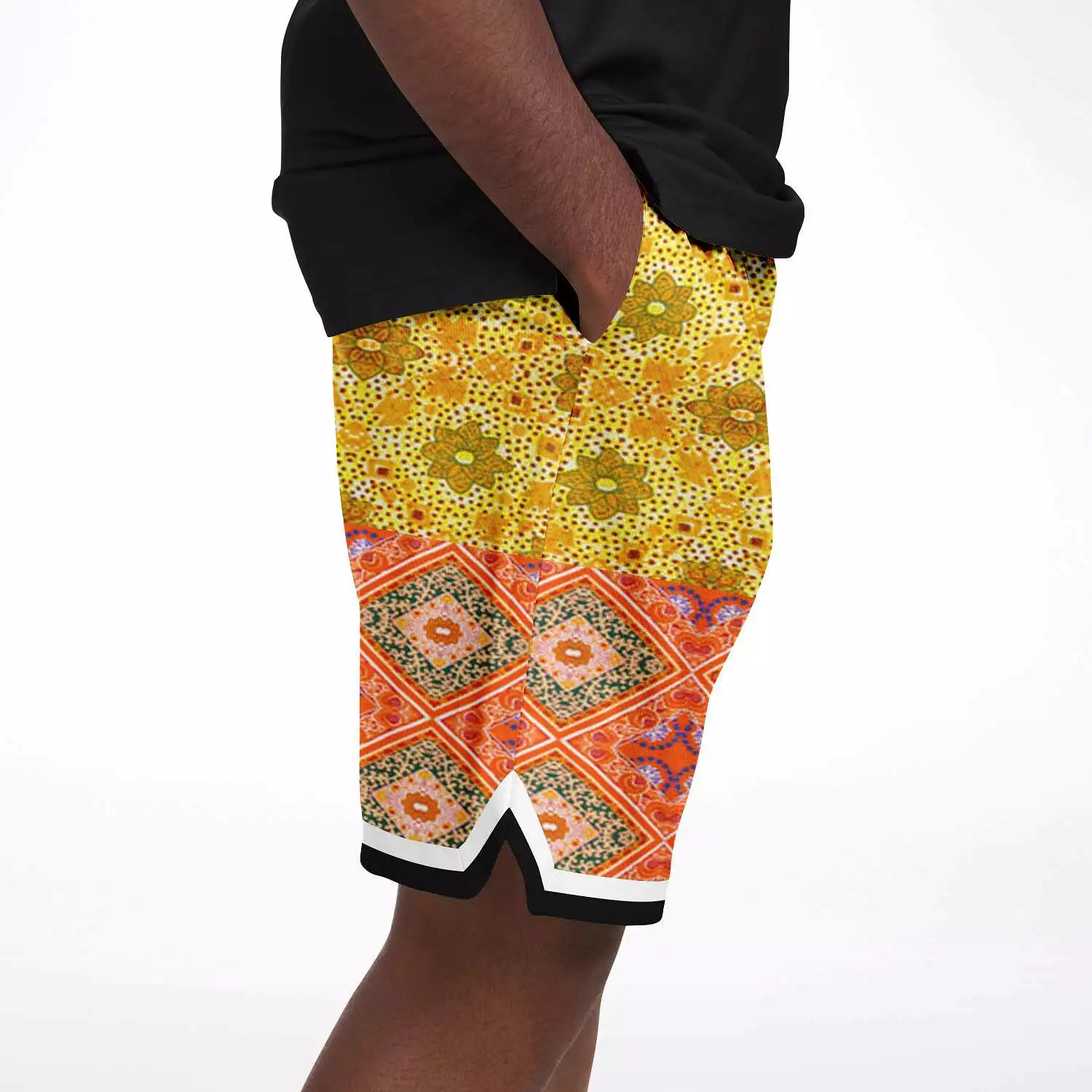 Taj Mahal Unisex Basketball Shorts