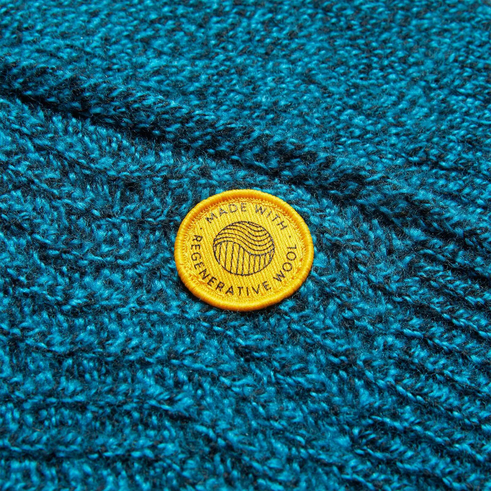 The Pom Beanie - Regen Thrive Teal Marl