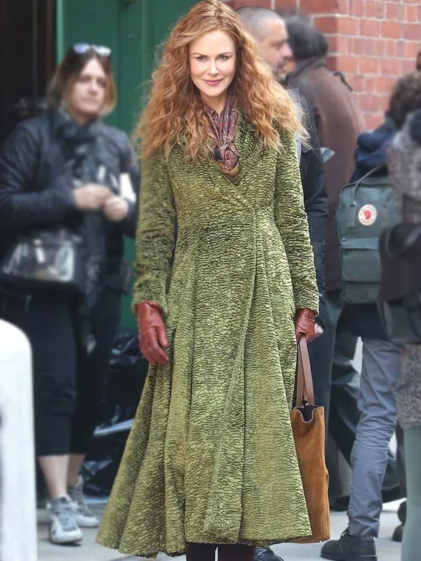 The Undoing Nicole Kidman Green Coat