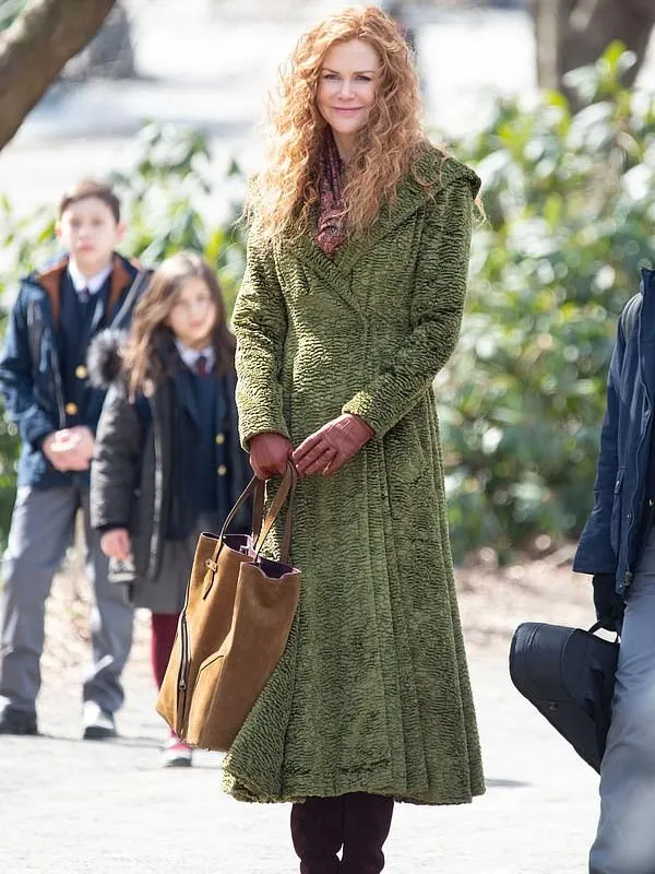 The Undoing Nicole Kidman Green Coat