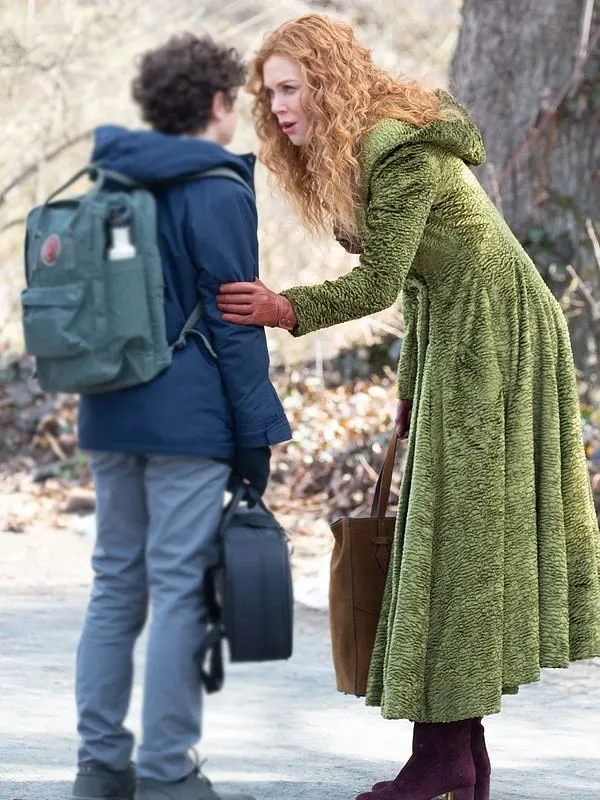 The Undoing Nicole Kidman Green Coat