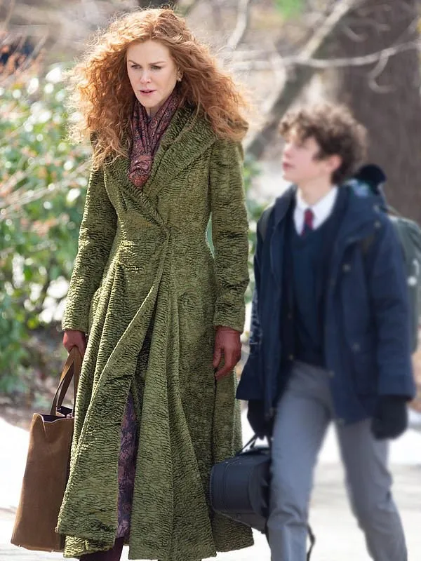 The Undoing Nicole Kidman Green Coat