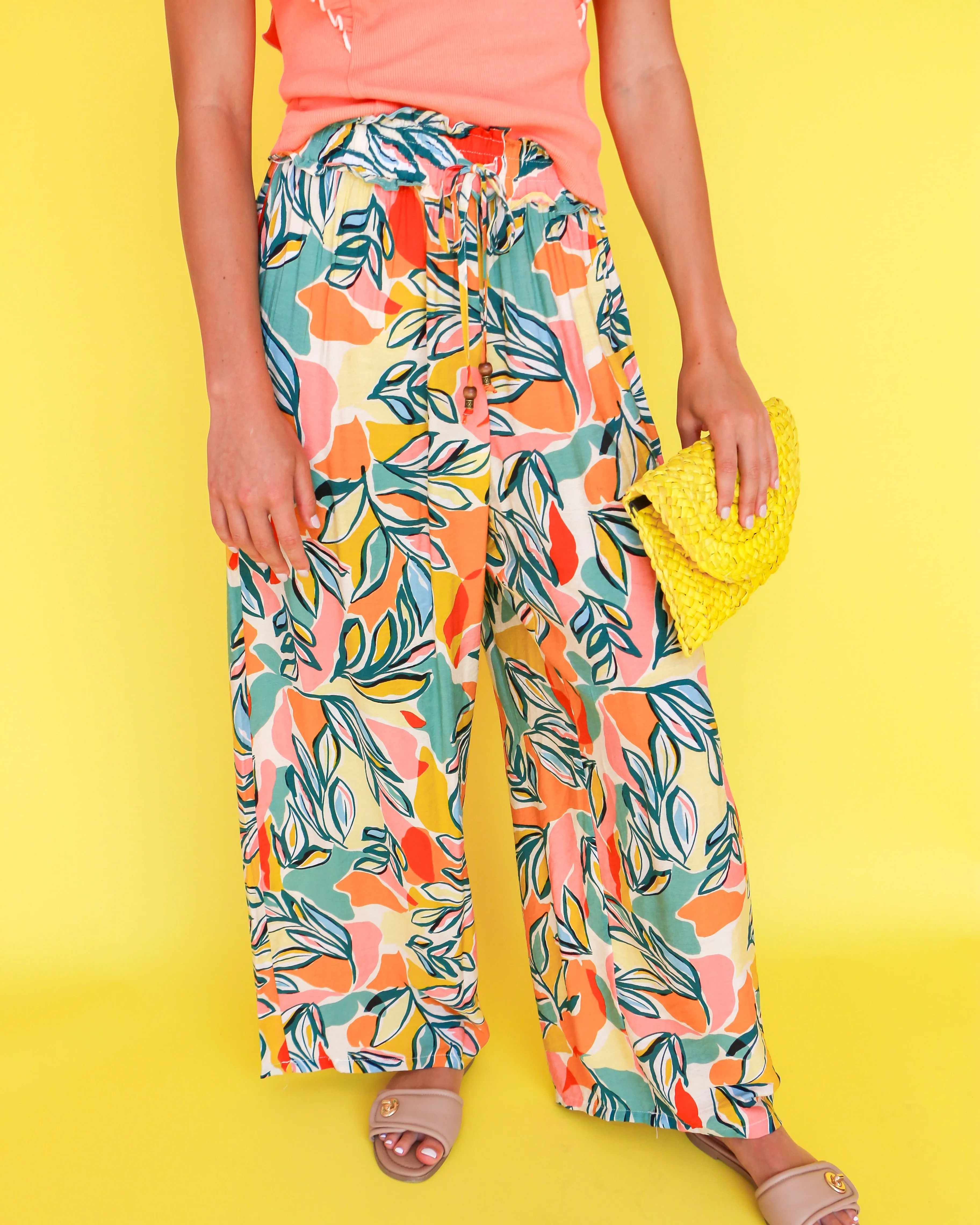 THML | Multi Color Print Pants