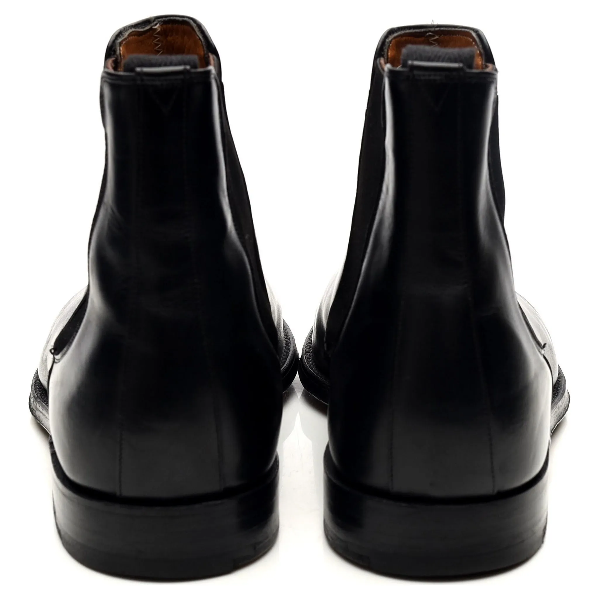 'Threadneedle' Black Leather Chelsea Boots UK 7.5 F