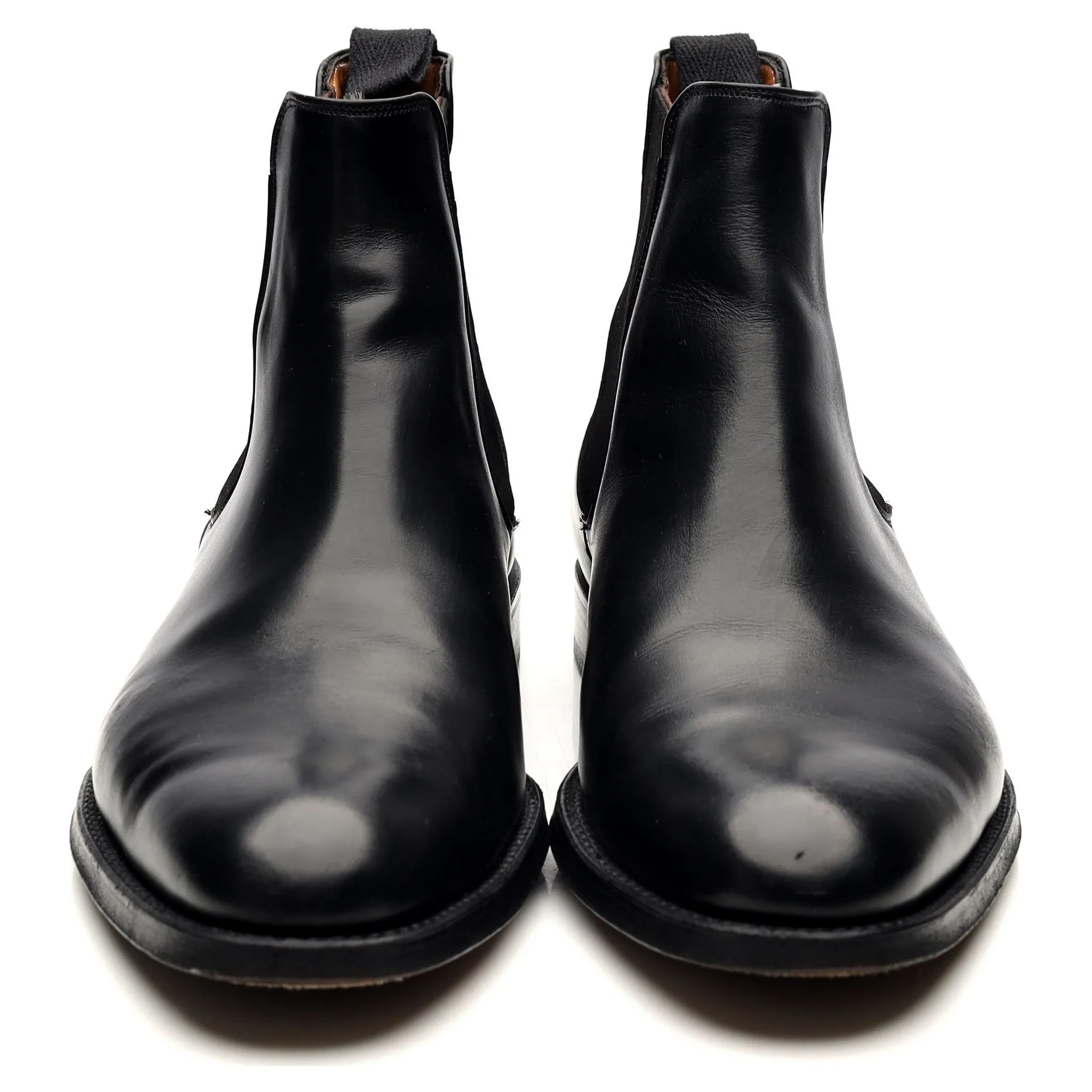 'Threadneedle' Black Leather Chelsea Boots UK 7.5 F